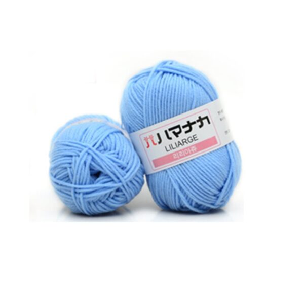 31 Beautiful Colorful Soft Baby Warm Milk Cotton Yarn Fiber Velvet Yarn Hand Knitting Wool Crochet Yarn DIY Sweater - Image 2