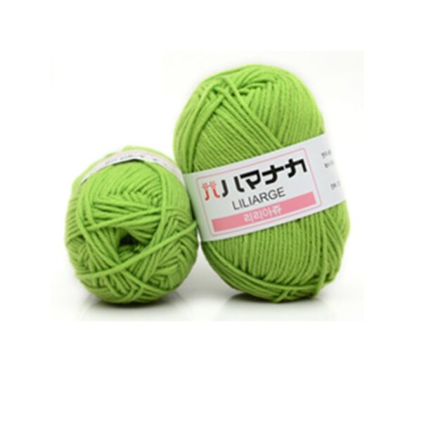 Beautiful Colorful Soft Warm Milk Cotton Hand Knitting Crochet DIY Yarn - Image 4
